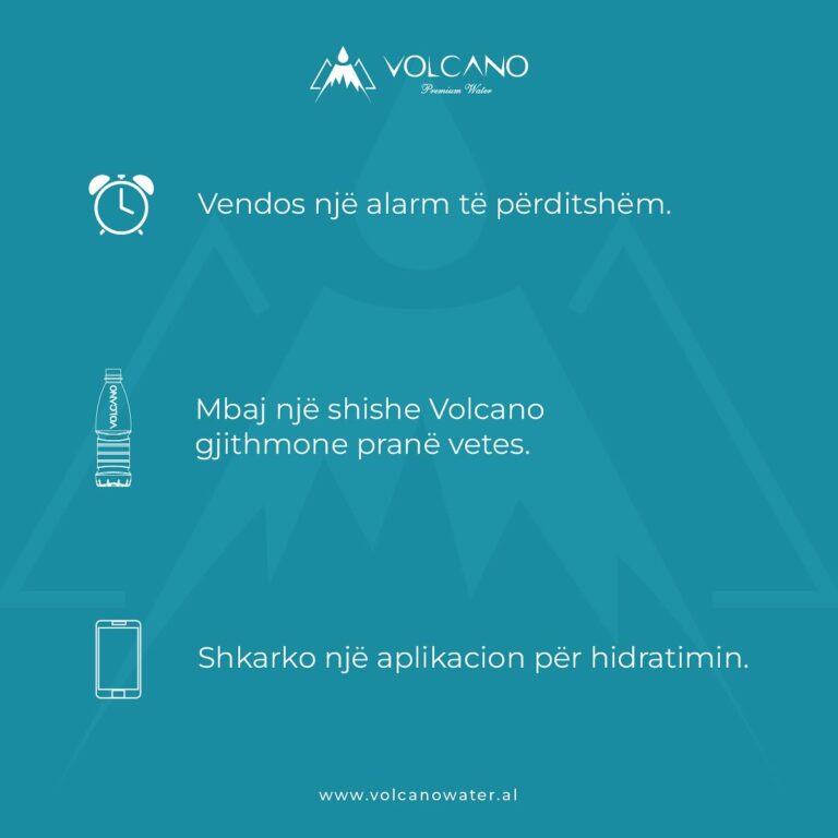 Instagram post from volcanowater.al. This post is in position 3.