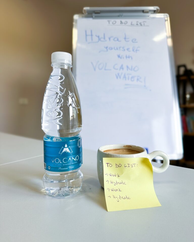 Instagram post from volcanowater.al. This post is in position 1.